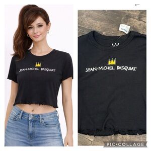 JEAN MICHEL BASOUIAT Crop Top